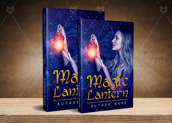 Fantasy-book-cover-design-Magic Lantern-back