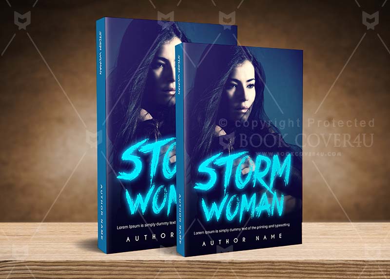 Fantasy-book-cover-design-Storm Woman-back