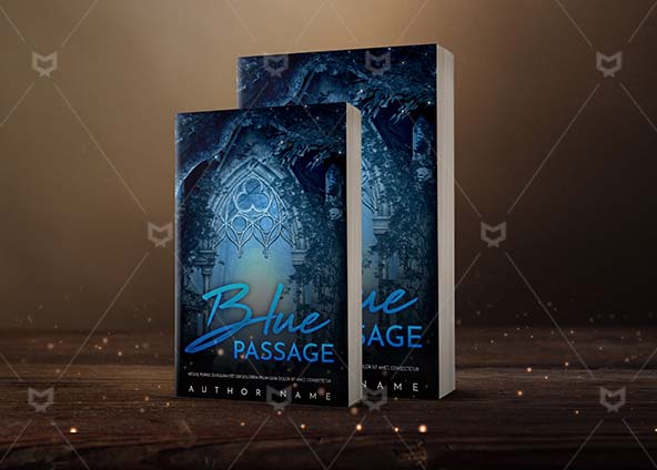 Fantasy-book-cover-design-Blue Passage-back