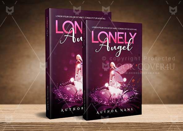 Fantasy-book-cover-design-Lonely Angel-back