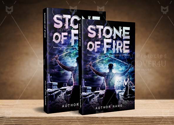 Fantasy-book-cover-design-Stone of Fire-back