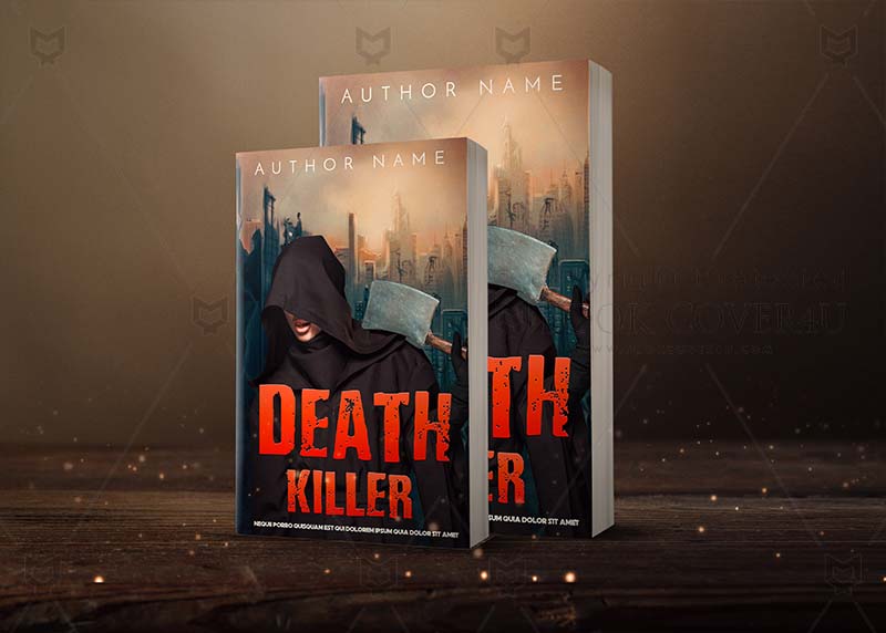 Fantasy-book-cover-design-Death Killer-back