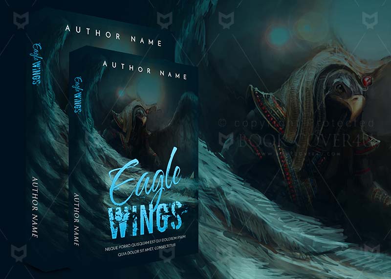 Fantasy-book-cover-design-Eagle Wings-back