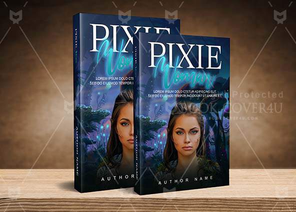 Fantasy-book-cover-design-Pixie Woman-back