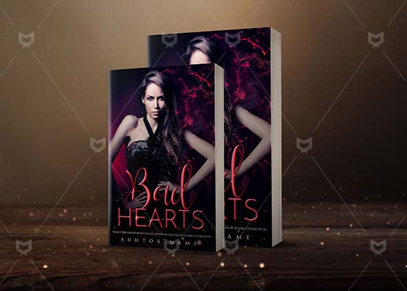 Fantasy-book-cover-design-Bad Hearts-back