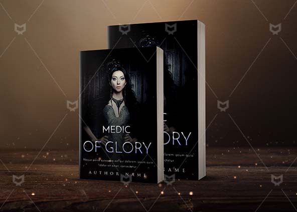 Fantasy-book-cover-design-Medic Of Glory-back