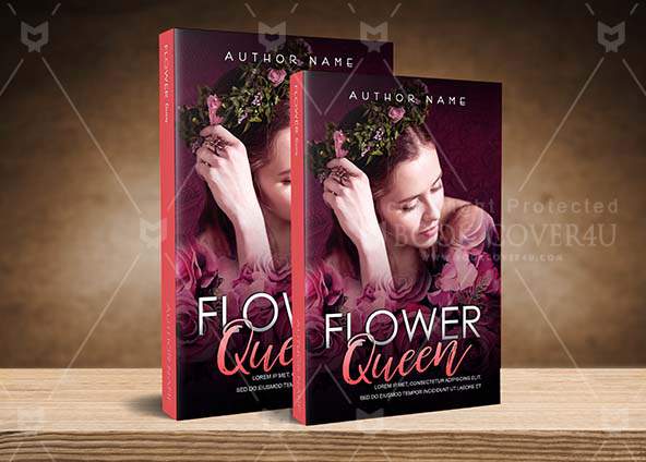 Fantasy-book-cover-design-Flower Queen-back