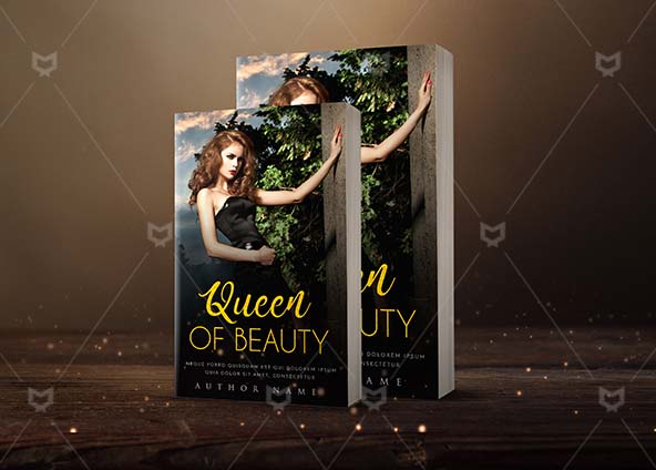 Fantasy-book-cover-design-Queen Of Beauty-back