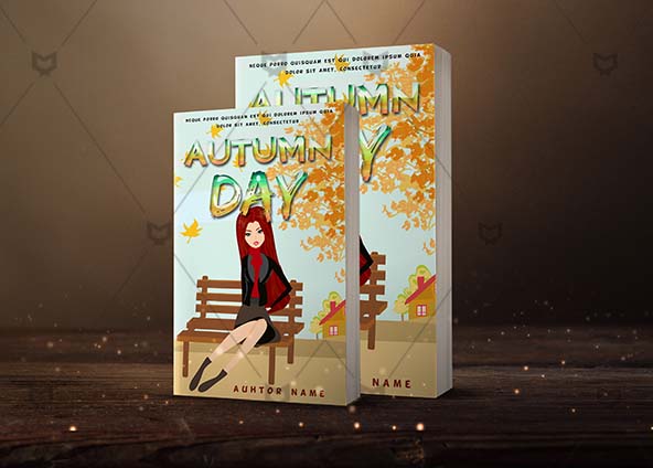 Fantasy-book-cover-design-Autumn Day-back