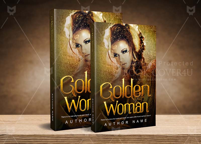 Fantasy-book-cover-design-Golden Lady-back