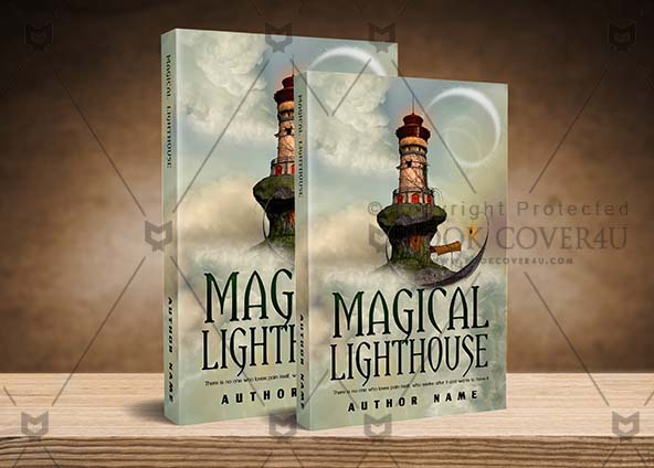 Fantasy-book-cover-design-Magical Lighthouse-back