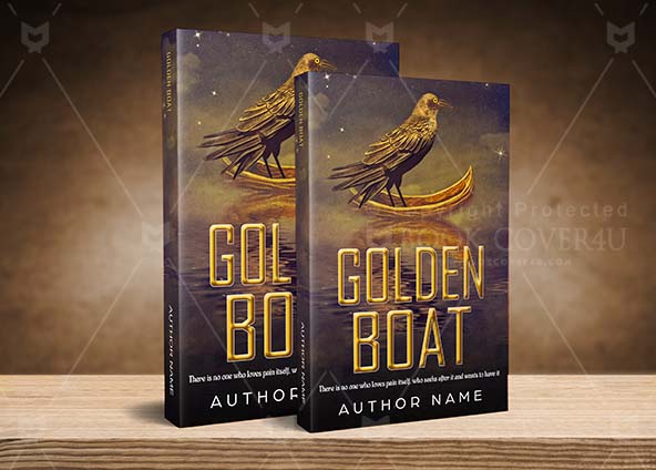 Fantasy-book-cover-design-Golden Boat-back