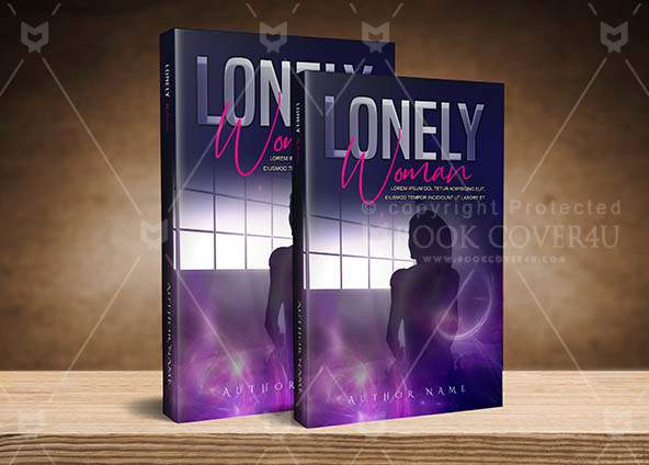 Fantasy-book-cover-design-Lonely Woman-back