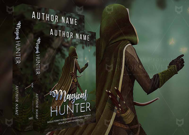 Fantasy-book-cover-design-Magical Hunter-back