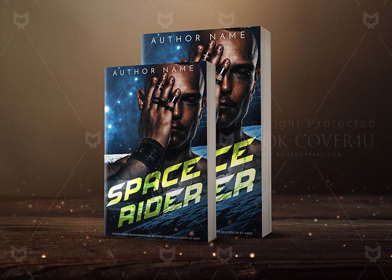 Fantasy-book-cover-design-Space Rider-back