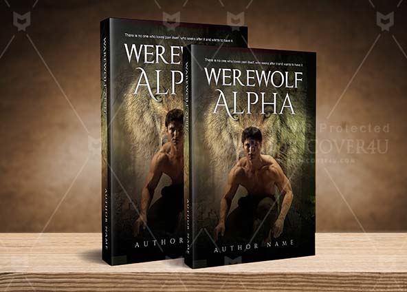 Fantasy-book-cover-design-Werewolf Alpha-back
