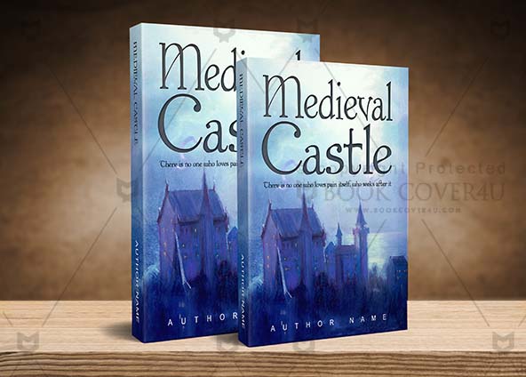 Fantasy-book-cover-design-Medieval Castle-back