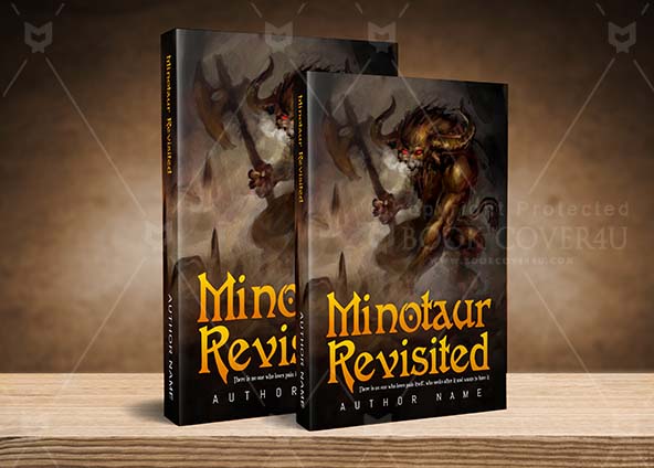 Fantasy-book-cover-design-Minotaur Revisited-back