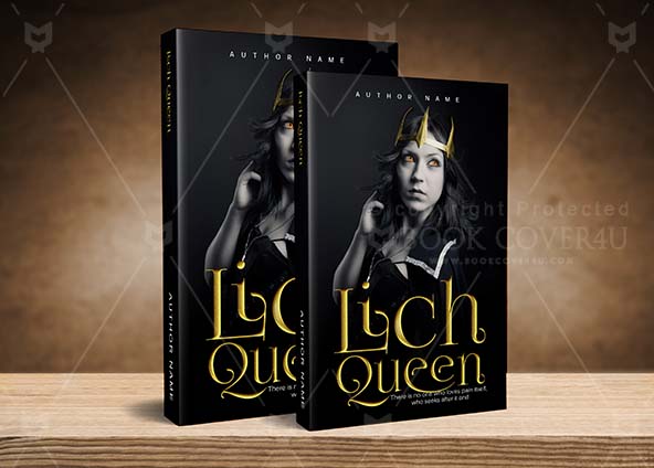 Fantasy-book-cover-design-Lich Queen-back