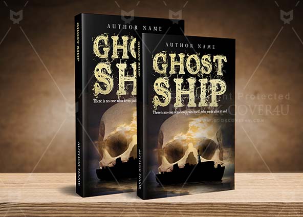 Fantasy-book-cover-design-Ghost Ship-back