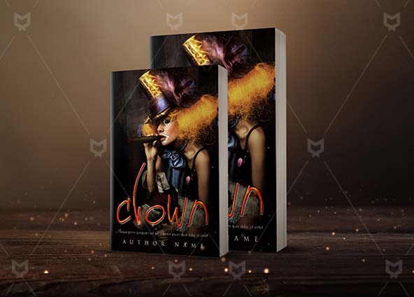 Fantasy-book-cover-design-Clown-back