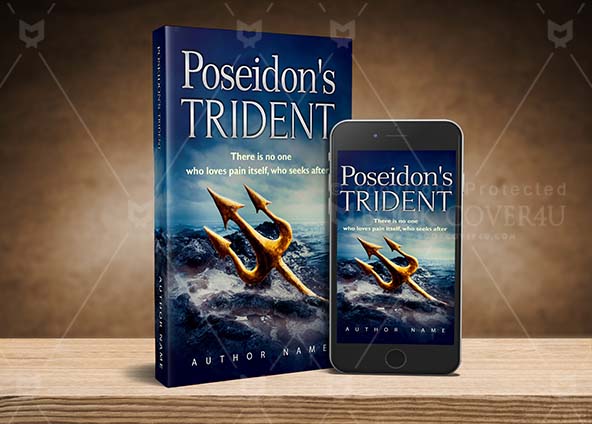 Fantasy-book-cover-design-Poseidon's Trident-back