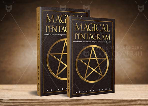 Fantasy-book-cover-design-Magical Pentagram-back