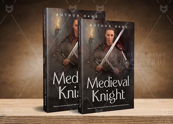 Fantasy-book-cover-design-Medieval Knight-back