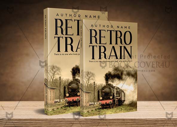 Fantasy-book-cover-design-Retro Train-back