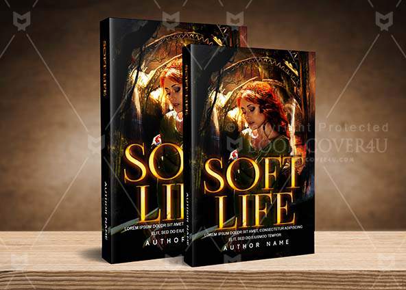 Fantasy-book-cover-design-Soft Life-back