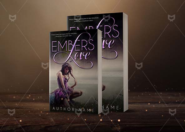 Fantasy-book-cover-design-Embers Love-back