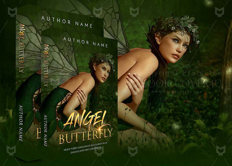 Fantasy-book-cover-design-Angel Butterfly-back