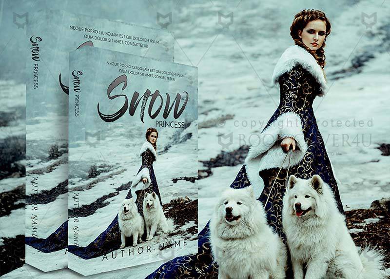 Fantasy-book-cover-design-Snow Princess-back