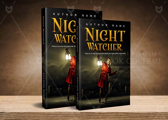 Fantasy-book-cover-design-Night Watcher-back