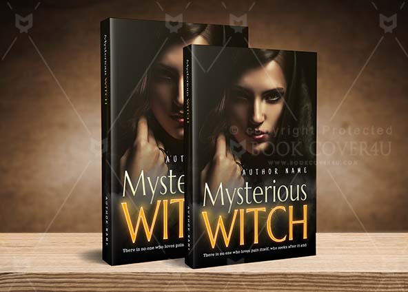 Fantasy-book-cover-design-Mysterious Witch-back