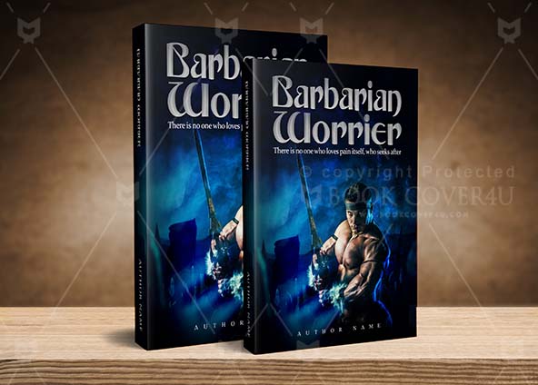 Fantasy-book-cover-design-Barbarian Worrier-back