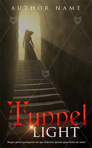Fantasy-book-cover-angel-ghost-tunnel-scary