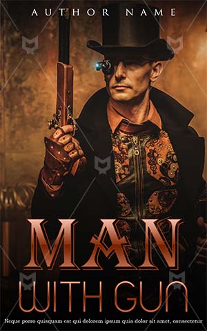 Fantasy-book-cover-man-scary-fiction-gun-agent