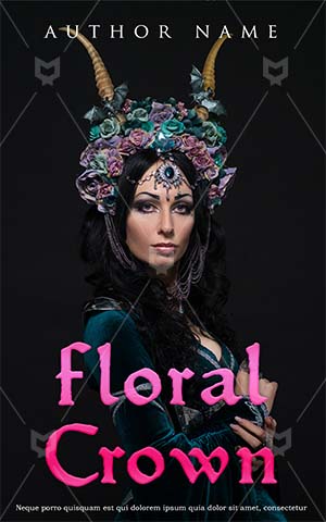 Fantasy-book-cover-woman-flower-scary-fiction