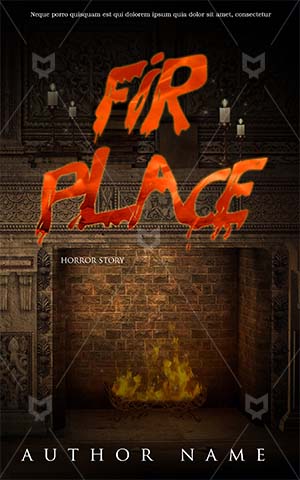 Fantasy-book-cover-fire-story-home-horror-scary