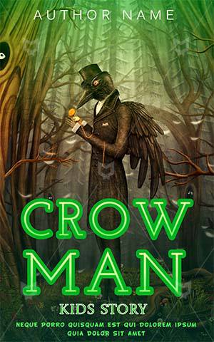 Fantasy-book-cover-fantasy-design-crow-coloring-kids-story-scary-head-and-man-body