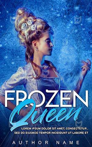 Fantasy-book-cover-Historical-Pretty-Winter-Queen-Snow-Beautiful-Frozen-Glamour-Cute-Romance-Girl-Silver-Beauty