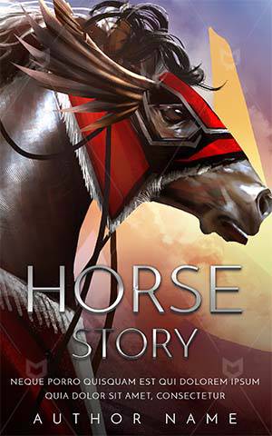 Fantasy-book-cover-Horse--riding-horse--horse-book-cover-design--kids-story-book-cover--horses-running-cover