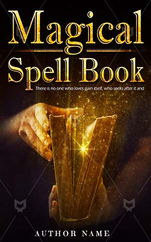 Fantasy-book-cover-Old-Book-Spell-Premade-fantasy-covers-Magic-Power-Books