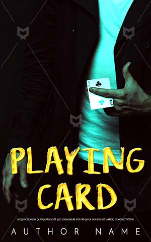 Fantasy-book-cover-Playing-card-Game-Book-Cover-Design-Magician-Gambling-Agent-Mission