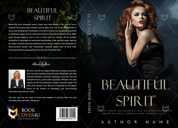 Fantasy-book-cover-design-Beautiful Spirit-front
