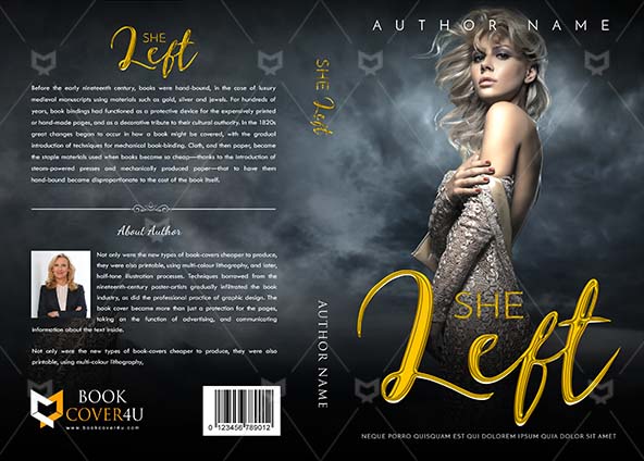 Fantasy-book-cover-design-She Left-front