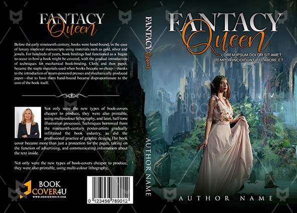 Fantasy-book-cover-design-Fantasy Queen-front