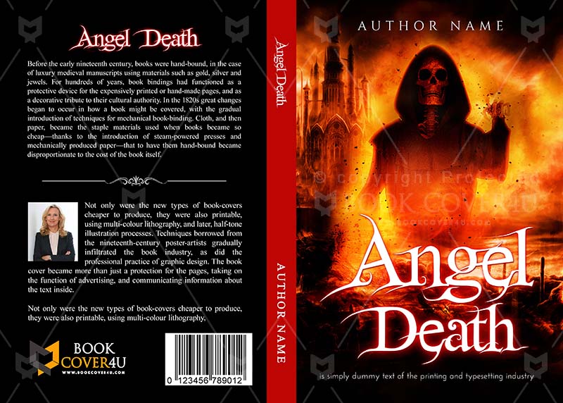 Fantasy-book-cover-design-Angel Death-front