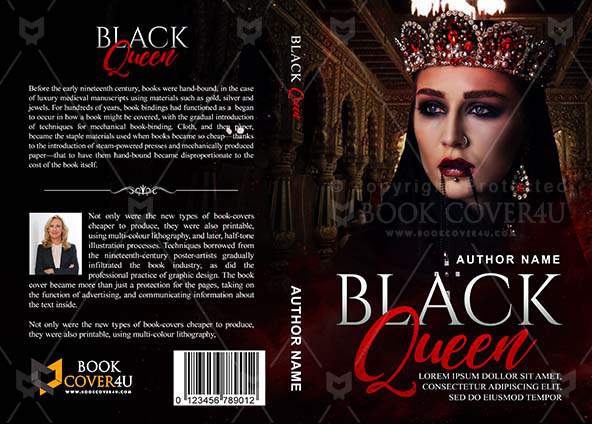 Fantasy-book-cover-design-Black Queen-front